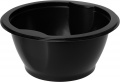 Duni Vienkartiniai dubenėliai sriubai su rankenėlėmis (dangtelio kodas: 177910) 650 ml, juodos spalvos, PP/MIN, 15,3x15,3x7 cm, max +120°C,  tinkami mikrobangų krosnelei, 480 vnt.