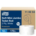 Tualetinis popierius rulonais Tork Premium Mini Jumbo Soft T2, 2sl.