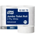 Tualetinis popierius rulonais Tork Advanced Jumbo T1, 2sl.