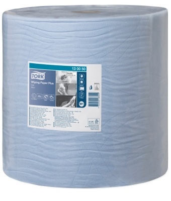 Popierinės šluostės rulonais Tork Performance 420 W1, mėlynos, 2sl.