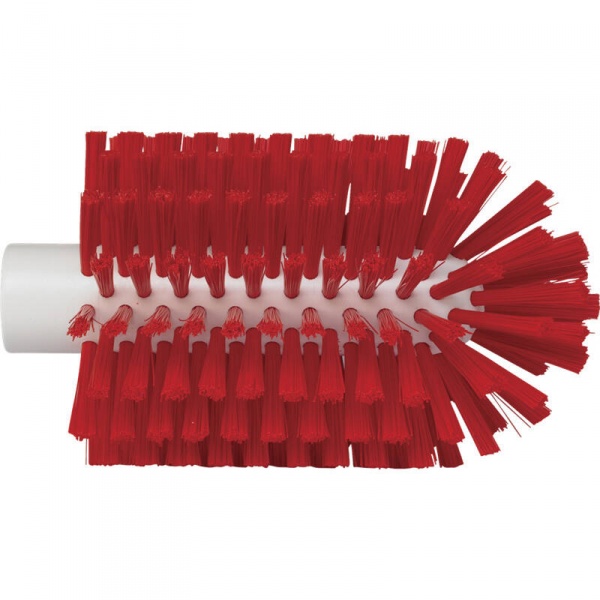 Vidutinio kietumo vamzdžių valymo šepetys Vikan, raudonas, skersmuo 9 cm