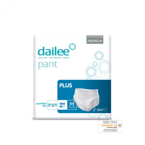 Sauskelnės - kelnaitės Dailee Pants PLUS, XL, 14 vnt pakuotė
