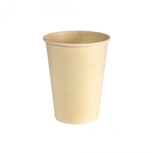 Duni Vienkartiniai puodeliai kavai 350 ml, (182536, 191669, BIOLID90) cukranendr., natūralios sp. ,max +100°C, 50 vnt.