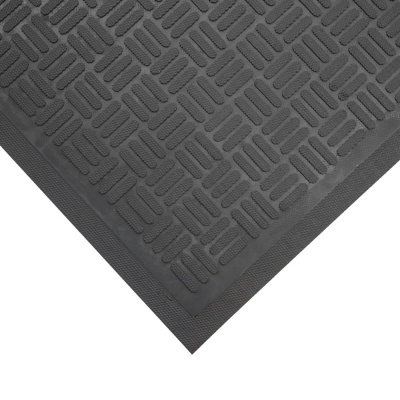 Apsauginis kilimėlis nuo slydimo, COBAscrape, juodas, 0.85 x 1.5m (6mm)