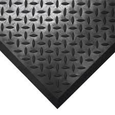 Nuovargį mažinantis apsauginis kilimėlis nuo slydimo, Comfort-Lok, juodas, 0.7 x 0.8m (12.5mm)