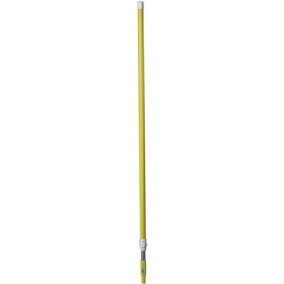 Teleskopinis aliumininis kotas Vikan, geltonas, skersmuo 34 mm, 167,5-278 cm