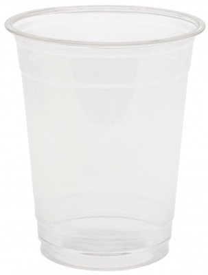Duni Vienkartinės Ecoecho™ stiklinės 360/400ml (2061354/177997), rPET, skaidrios, max -40°C/+70°C, 60 vnt.