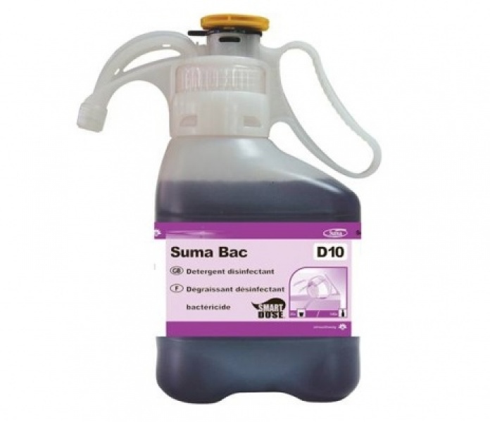 Valymo-dezinfekavimo priemonė Suma Bac D10 Smartdose, 1,4l
