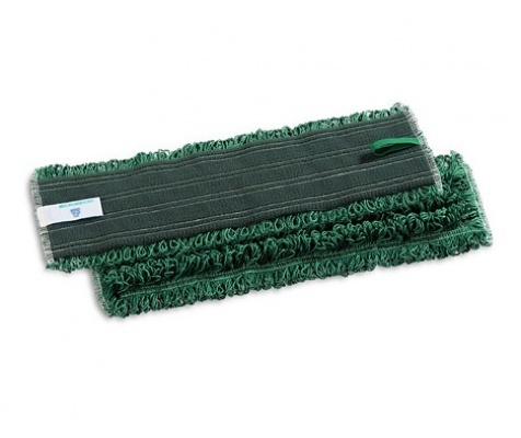 Šluostė grindims Velcro, mikropluošto, žalia, 40cm