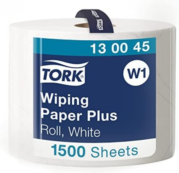 Popierinės šluostės rulonais Tork Advanced Performance 420 W1, 2sl.