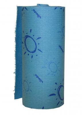 Sugeriančios šluostės rulonais Vileda Quick n Dry, 25cm x 10m