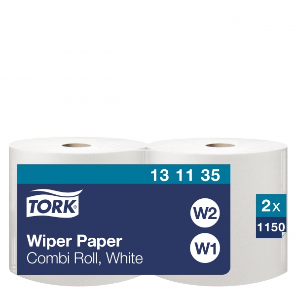 Popierinės šluostės rulonais Tork Advanced 415 W1/W2, 1sl.