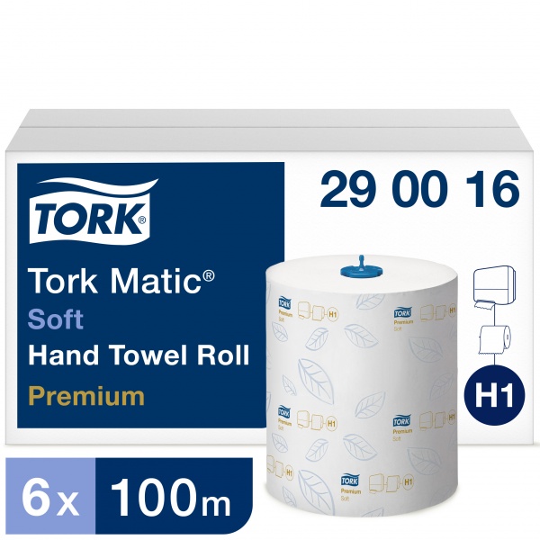 Rankšluosčiai rulonais Tork Premium H1, 2sl.