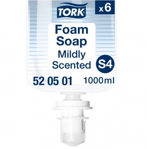 Muilas putomis Tork Premium Mild S4, 1000ml
