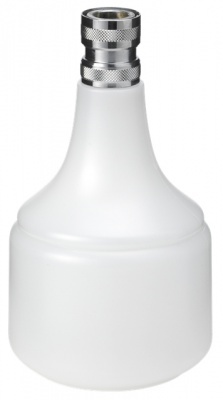 Butelis skysčiui surinkti kotui su vandens kanalu Vikan , baltas, 0,5l