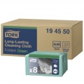 Spalvotos šluostės Tork Premium W8, žalios, 38x30cm, 40vnt