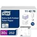 Tualetinis popierius lapeliais Tork Extra Soft T3, 2sl