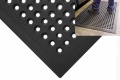 Nuovargį mažinantis apsauginis kilimėlis nuo slydimo, Worksafe, juodas, 0.9 x 1.5m (12mm)