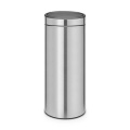 2xŠiukšlių dėžė Brabantia Touch Bin, matinio metalo, 30l
