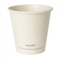 Duni vienkartiniai Ecoecho™ puodeliai kavai (tinkamas 182535), Bagasse, natūralios spalvos, 180 ml, max +100°C, 50 vnt.