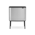 Šiukšlių dėžė Brabantia Bo Touch Bin, matinio metalo, FPP, 36l