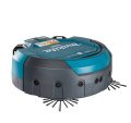 Akumuliatorinis Makita dulkių siurblys - robotas 2x18V Li-ion, Be akumuliatorių ir kroviklio.