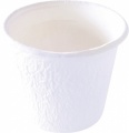 Duni Vienkartiniai Ecoecho™ cukranendrių indeliai padažui, (192068), balti, 85 ml, Bagasse, 6,3x6,3x5,3 cm, max +100°C, 150 vnt.