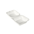 Duni Vienkartinės Ecoecho™ cukranendrių dėžutės maisto išsinešimui, stačiakampės, vieno skyriaus, 475 ml, Bagasse, 16,2x15,2x8 cm, max +100°C, 50 vnt.