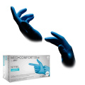 Vienkartinės nitrilo pirštinės be pudros Med Comfort, mėlynos, XL dydis, 100vnt.