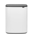 Šiukšlių dėžė Brabantia Bo Touch Bin, balta, 2x30l