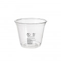 Duni Vienkartinės Ecoecho™ stiklinės 270 ml (2061354/177997), rPET, skaidrios, max -40°C/+70°C, 60 vnt.