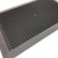 Nuovargį mažinantis apsauginis kilimėlis nuo slydimo, Hygimat, juodas 0.6m x 0.9m (17mm)