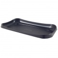 Vienkartinis padas maisto dėžutei (45SK02, 45SK04), juodas, RPET, 24,5x18,5x2 cm, max- 40°C/+60°C, 400 vnt.