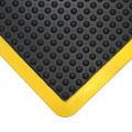 Nuovargį mažinantis kilimėlis, (kampinė dalis) Bubblemat Connect, juodas/geltonas, 0,5x0,5m