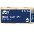 Popierinės šluostės rulonais Tork Basic 310 W1, 1sl