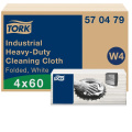 Neaustinės medž. šluostės lapeliais Tork Premium 570 W4, 1sl., 60vnt