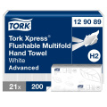 Rankšluosčiai servetėlėmis Tork Xpress Flushable Multifold Advanced H2, 2sl.