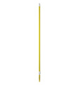 Teleskopinis aliumininis kotas Vikan su vandens kanalu, geltonas, skersmuo 32 mm, 167,5-278 cm