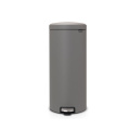 Šiukšlių dėžė atidaroma koja Brabantia NewIcon, Mineral Concrete Grey pilka, 30l