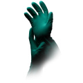 Apsauginės nitrilo pirštinės Solidsafety Clean Protect, 8 dydis, žalios, 1 pora