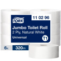 Tualetinis popierius rulonais Tork Universal Jumbo T1, 2sl