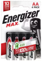 Elementai (baterijos) Energizer MAX, LR6/AA, 4vnt.