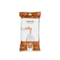Šiukšlių maišai Brabantia (X), balti, 10-12l, 40vnt.
