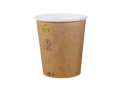 Vienkartiniai puodeliai 400/550 ml, (182536), PAP/PE, dviguba sienele, PAP/PE, natūralios sp., 20 vnt.