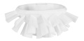 Kietas šepetys Vikan talpų vidui, UST, baltas, 19 cm