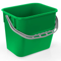 Plastikinis kibiras, žalias, 12l