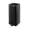 Šiukšlių dėžė atidaroma koja Brabantia Bo, juodo matinio metalo, 30l