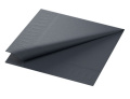 Stalo servetėlės Duni Ecoecho 33x33cm, 2sl. pop., juodos,125vnt.