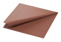 Stalo servetėlės Duni Ecoecho 33x33cm, 2sl. pop., rudos,125vnt.