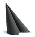 Stalo servetėlės Duni Point to Point 38x38cm, 2sl. pop., juodos, 50vnt.